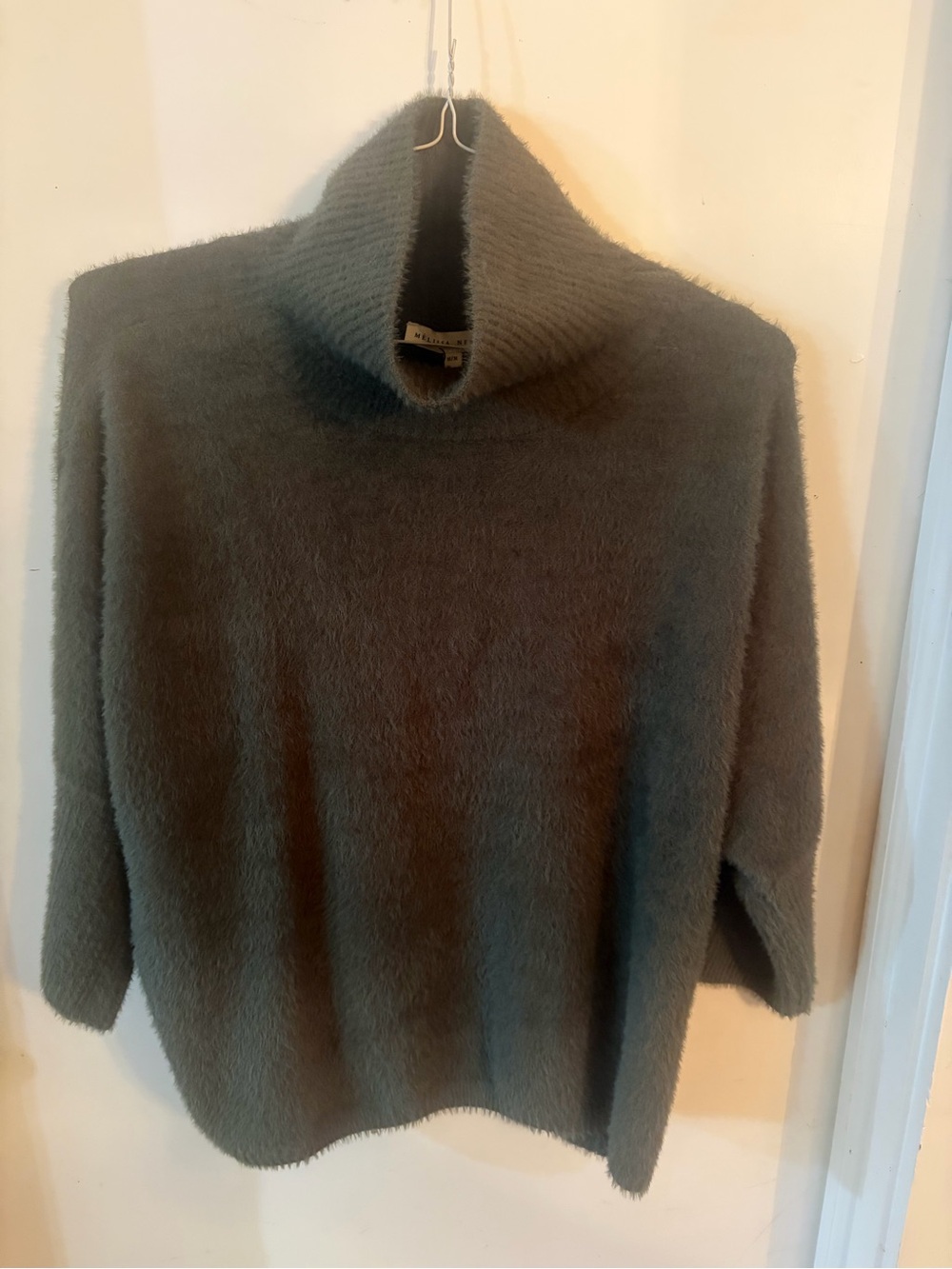 MELISSA NEPTON The LS Turtleneck Cashmere Sweater New W/Tag